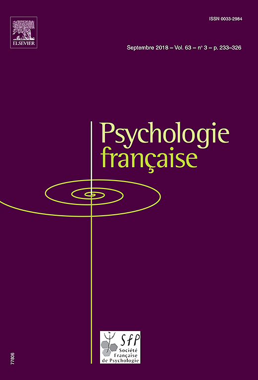 Subscription Psychologie française