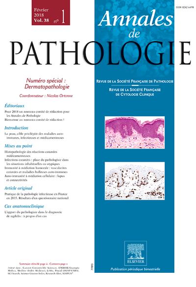 Subscription Annales de pathologie