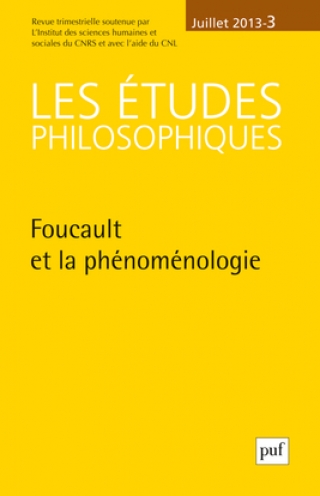 Subscription Les Etudes philosophiques