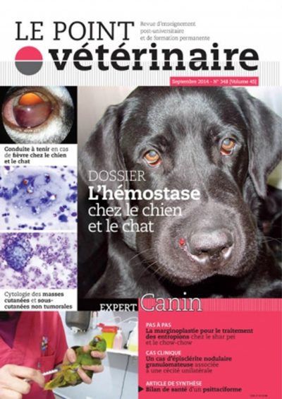 Subscription Le Point vétérinaire canin