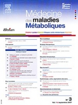 Subscription Médecine et Maladies Métaboliques