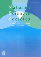 Subscription Natures Sciences Sociétés