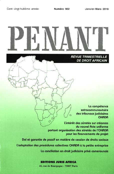 Le Recueil Penant