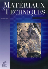 Matériaux et Techniques