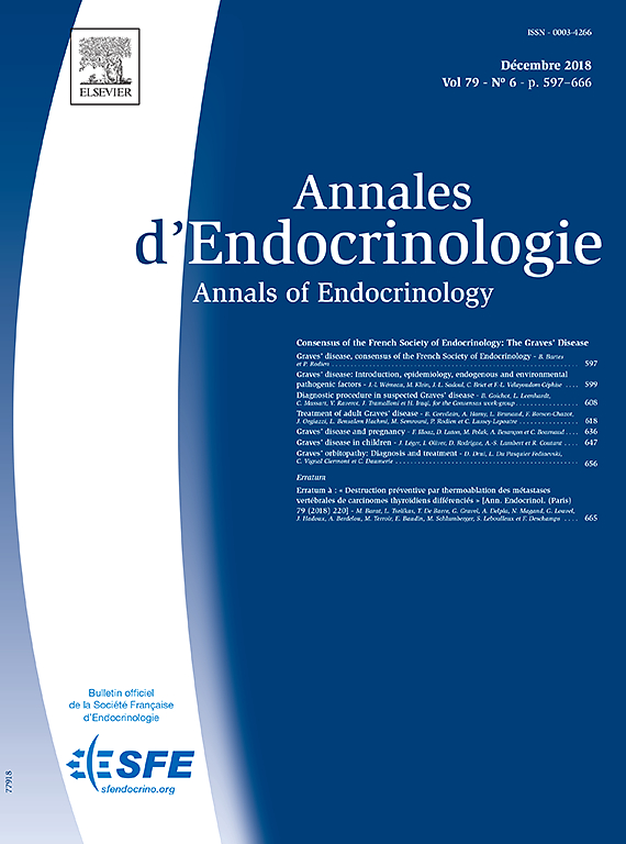Annales d’endocrinologie