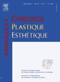 Annales de chirurgie plastique et esthétique