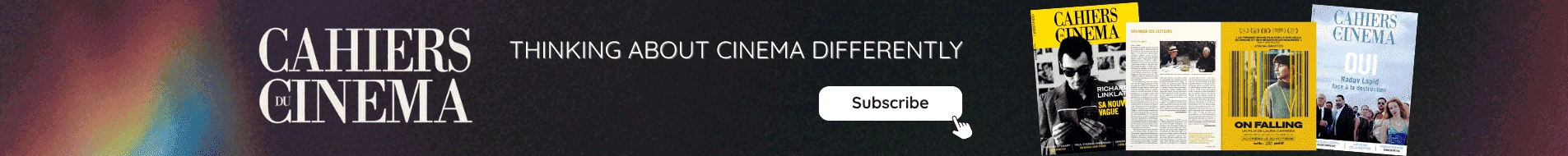 UNI-Presse / Subscription CAHIER DU CINEMA
