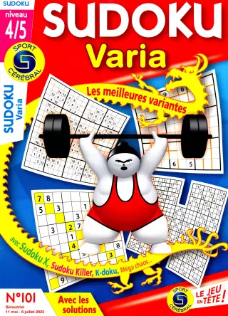Sudoku Varia niveau 4/5