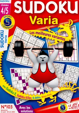 Sudoku Varia niveau 4/5