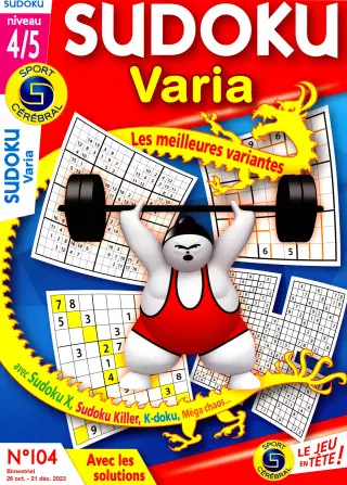 Sudoku Varia niveau 4/5
