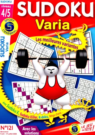 Sudoku Varia niveau 4/5