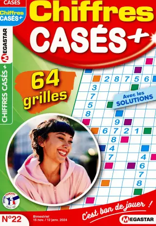 Chiffres casés+