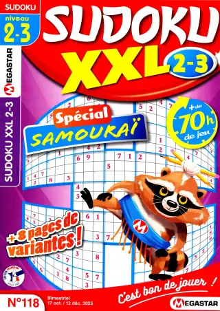 Sudoku XXL Niveau 2-3