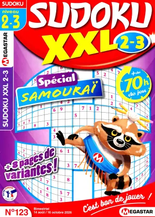 Sudoku XXL Niveau 2-3