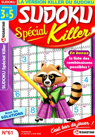 Sudoku Spécial Killer