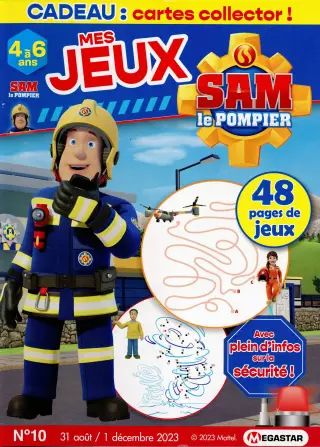 Mes jeux Sam le pompier