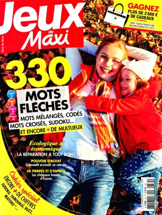 Jeux de Maxi magazine subscription