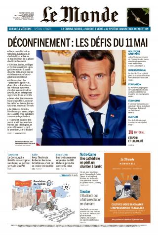 Le Monde Quotidien Subscription French News UNI Presse