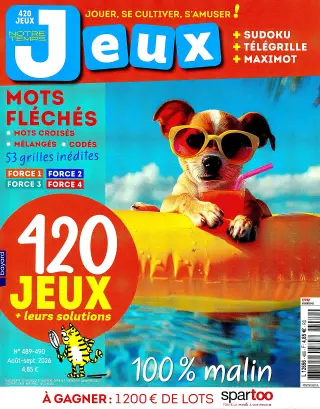 Subscription Notre temps jeux