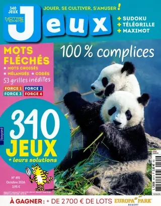 Subscription Notre temps jeux