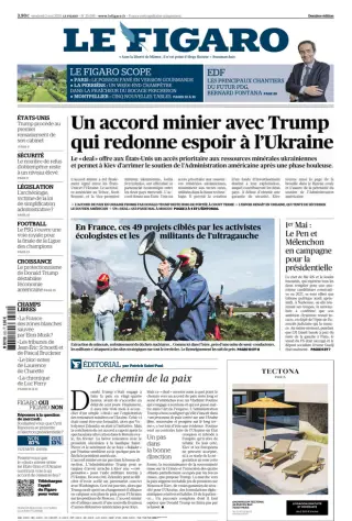 Le Figaro Monday