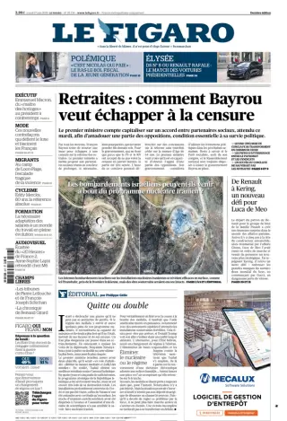 Le Figaro Monday