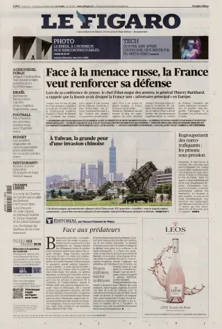 Le Figaro Monday