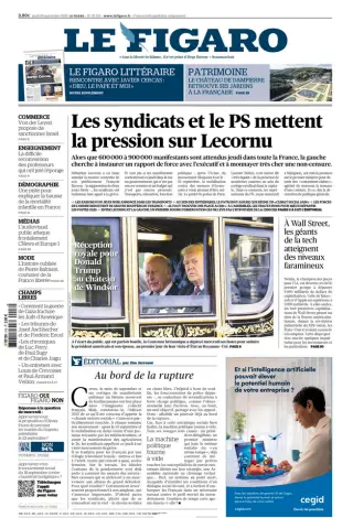 Le Figaro Monday