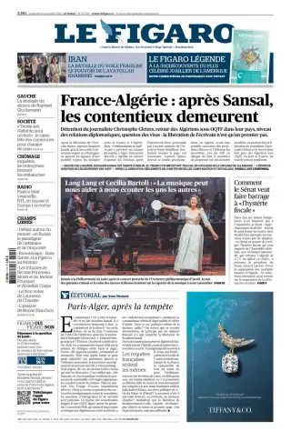 Le Figaro Monday