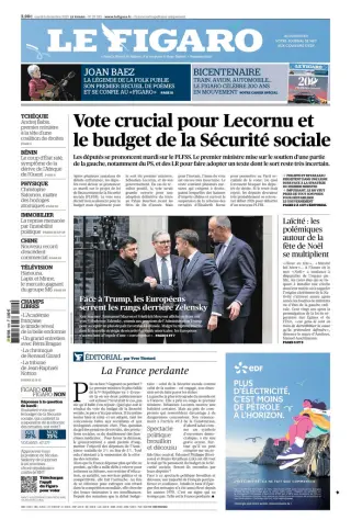 Le Figaro Monday