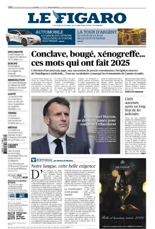Le Figaro Monday