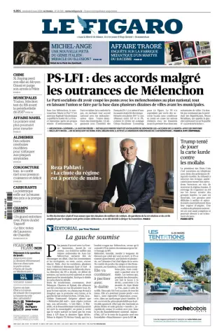 Le Figaro Monday