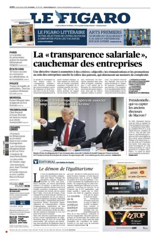 Le Figaro Monday