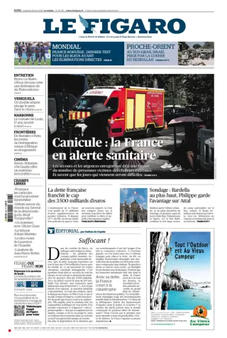 Le Figaro Monday