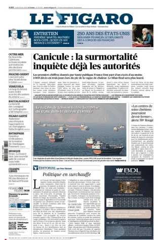Le Figaro Monday