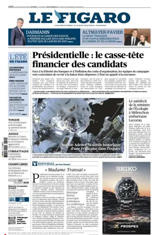 Le Figaro Monday