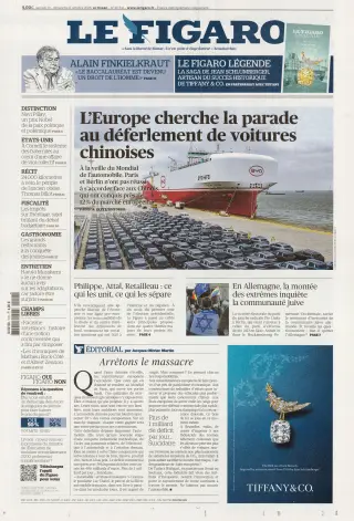 Le Figaro Monday