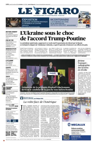 Le Figaro Monday