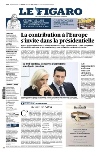 Le Figaro Monday