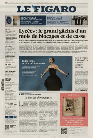 Le Figaro Monday