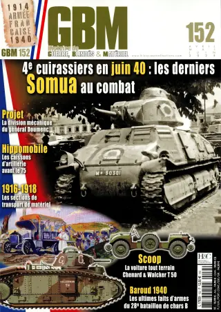 Guerres blindés et matériels – GBM